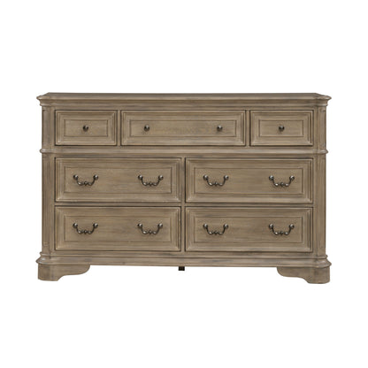 Magnolia Manor 7 Drawer Dresser (244N-BR31)