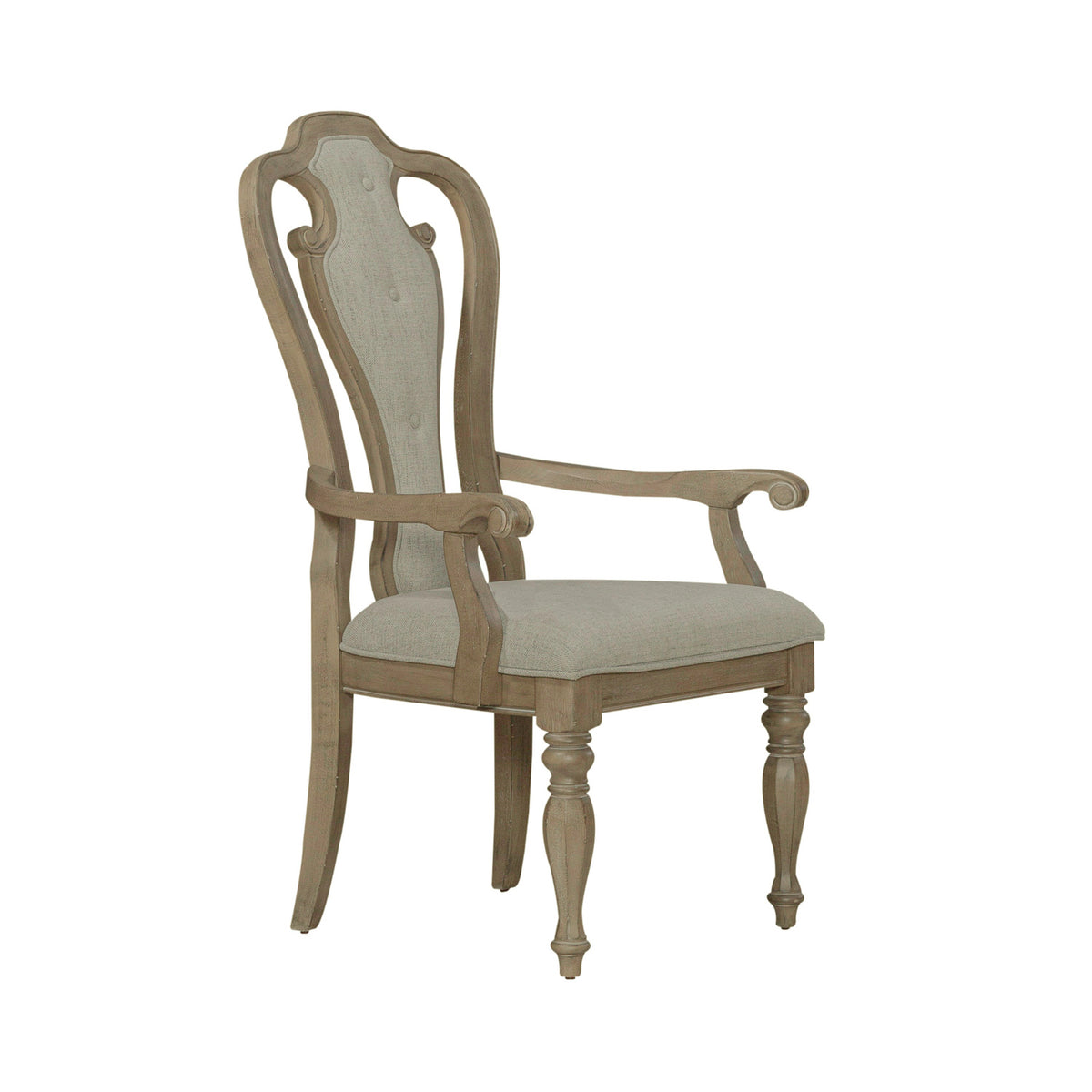 Magnolia Manor Splat Back Uph Arm Chair (RTA) (244N-C2501A)