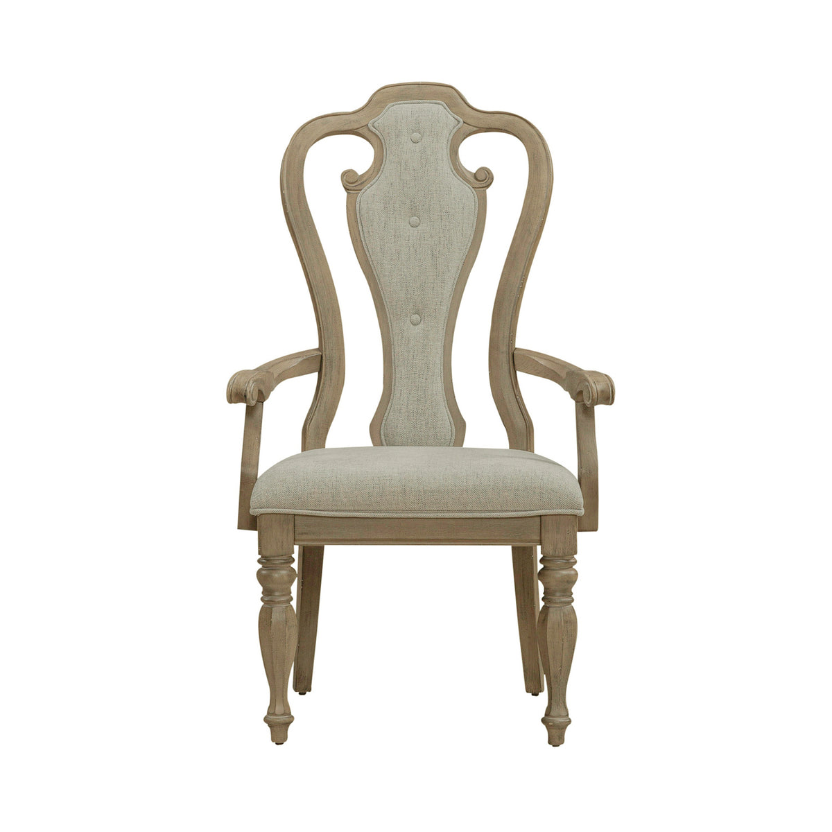 Magnolia Manor Splat Back Uph Arm Chair (RTA) (244N-C2501A)