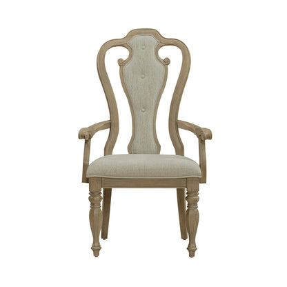 Magnolia Manor Splat Back Uph Arm Chair (RTA) (244N-C2501A)