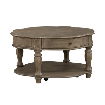 Magnolia Manor Round Cocktail Table (244N-OT1011)