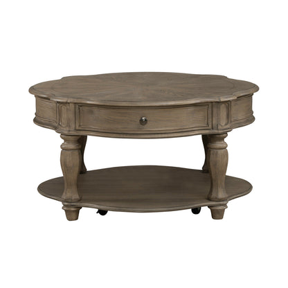 Magnolia Manor Round Cocktail Table (244N-OT1011)