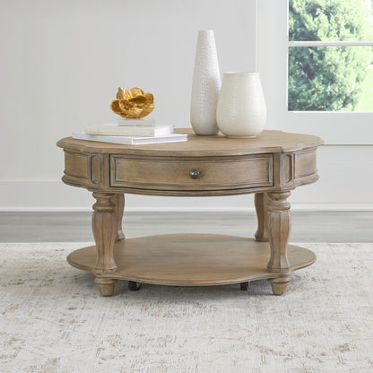 Magnolia Manor Round Cocktail Table (244N-OT1011)