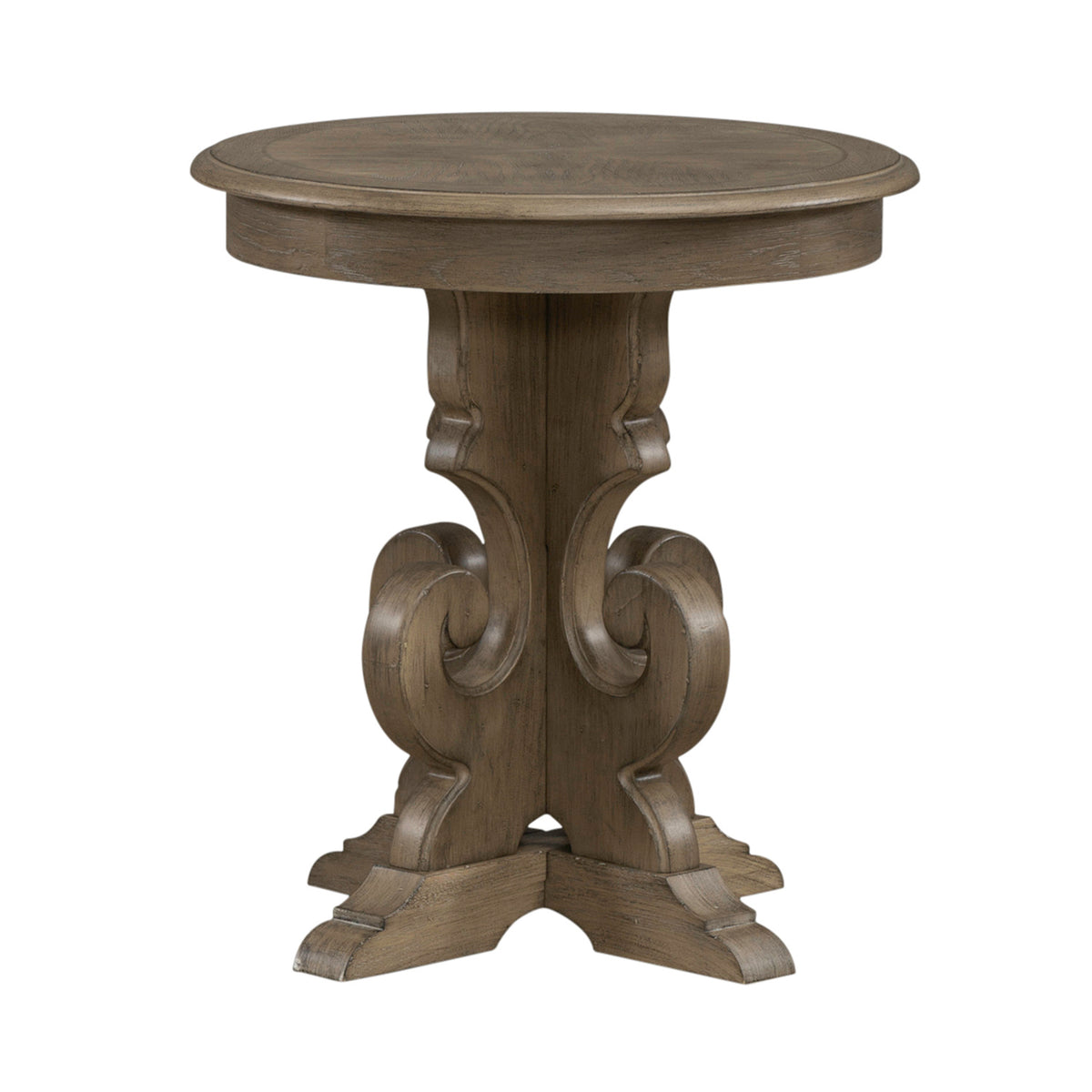 Magnolia Manor Round End Table (244N-OT1022)