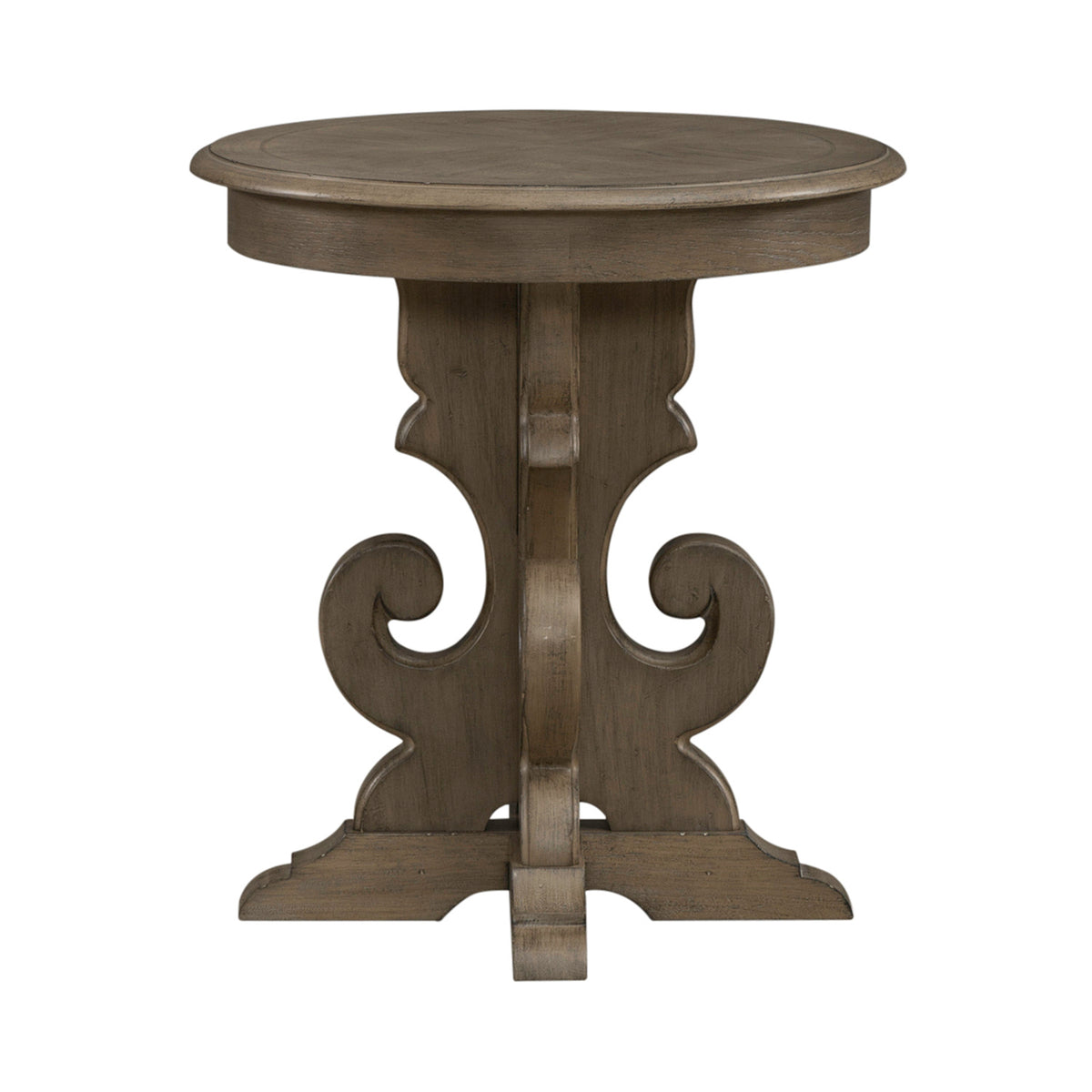 Magnolia Manor Round End Table (244N-OT1022)