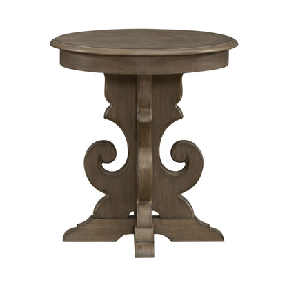 Magnolia Manor Round End Table (244N-OT1022)