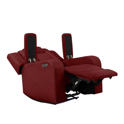 Radiant Pw Recln Chair W/ Pw Headrest, Led Light