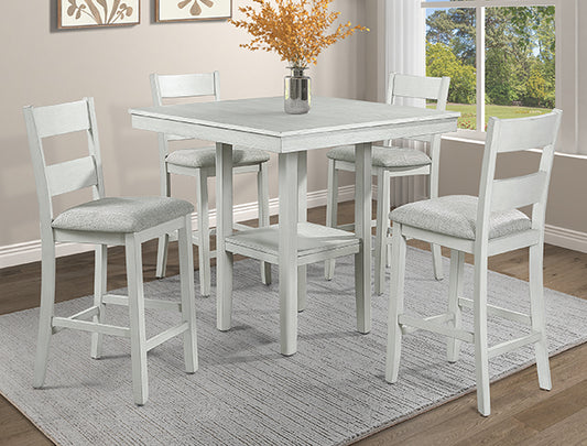 Lester 5-Pk Ct Ht Tbl Set Driftwood (2631SET-DW)