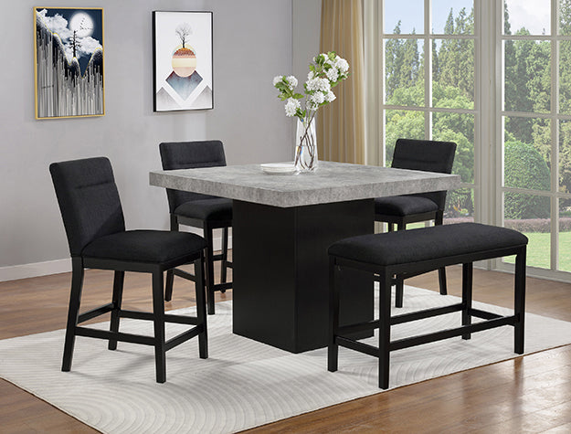 Sebastian Counter Height Dining (2725BK-6P)