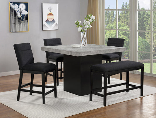 Sebastian Counter Height Dining (2725BK-6P)