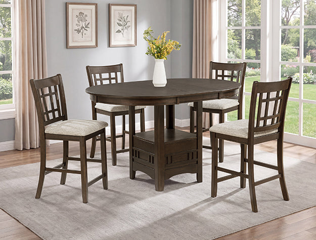 Hartwell Cntr Height Dining Brown (2795BRN-5P)