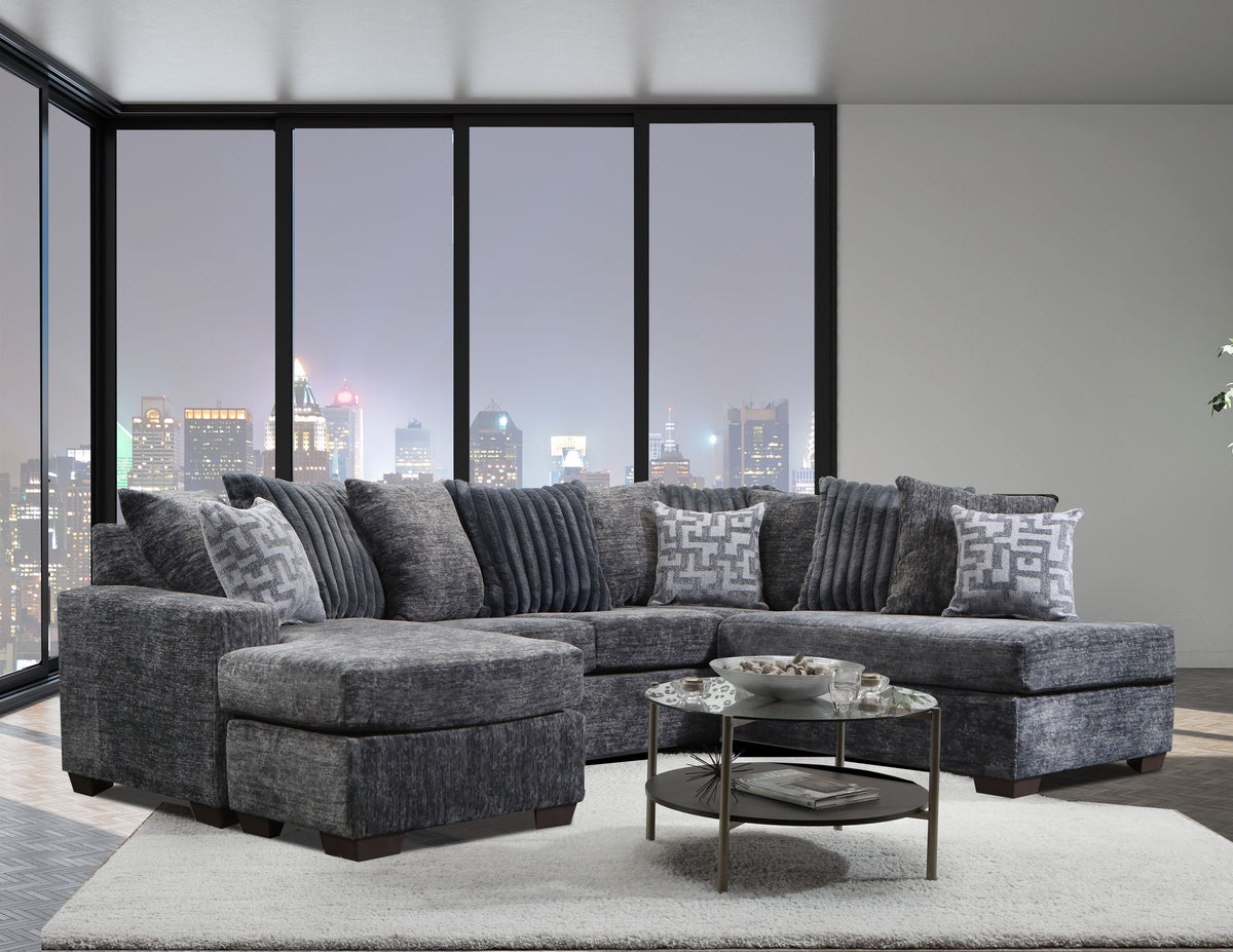 2875-07 Galactic Charcoal Sectional