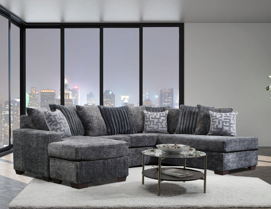 2875-07 Galactic Charcoal Sectional