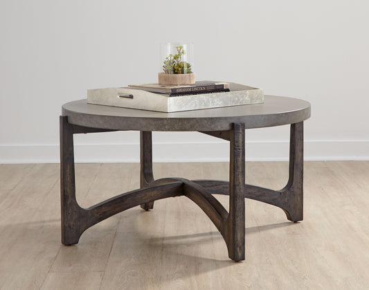 Cascade Round Cocktail Table