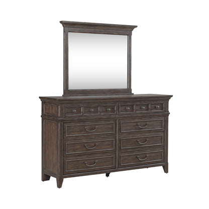 Paradise Valley Dresser & Mirror Bedroom Set