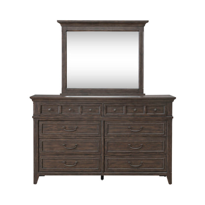 Paradise Valley Dresser & Mirror Bedroom Set