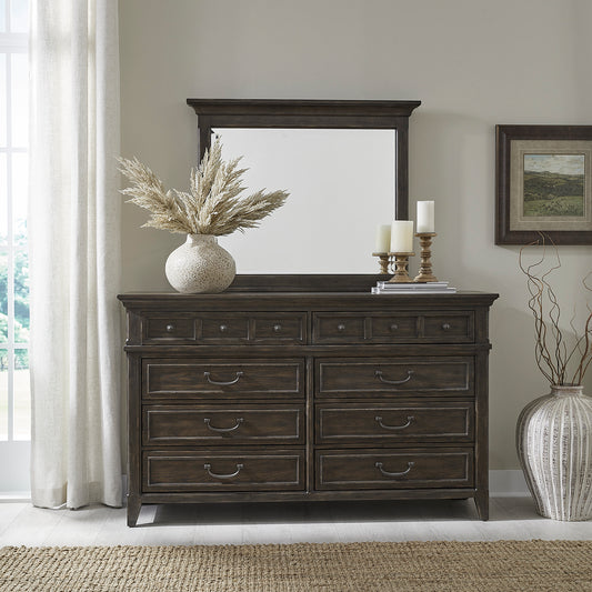 Paradise Valley Dresser & Mirror Bedroom Set