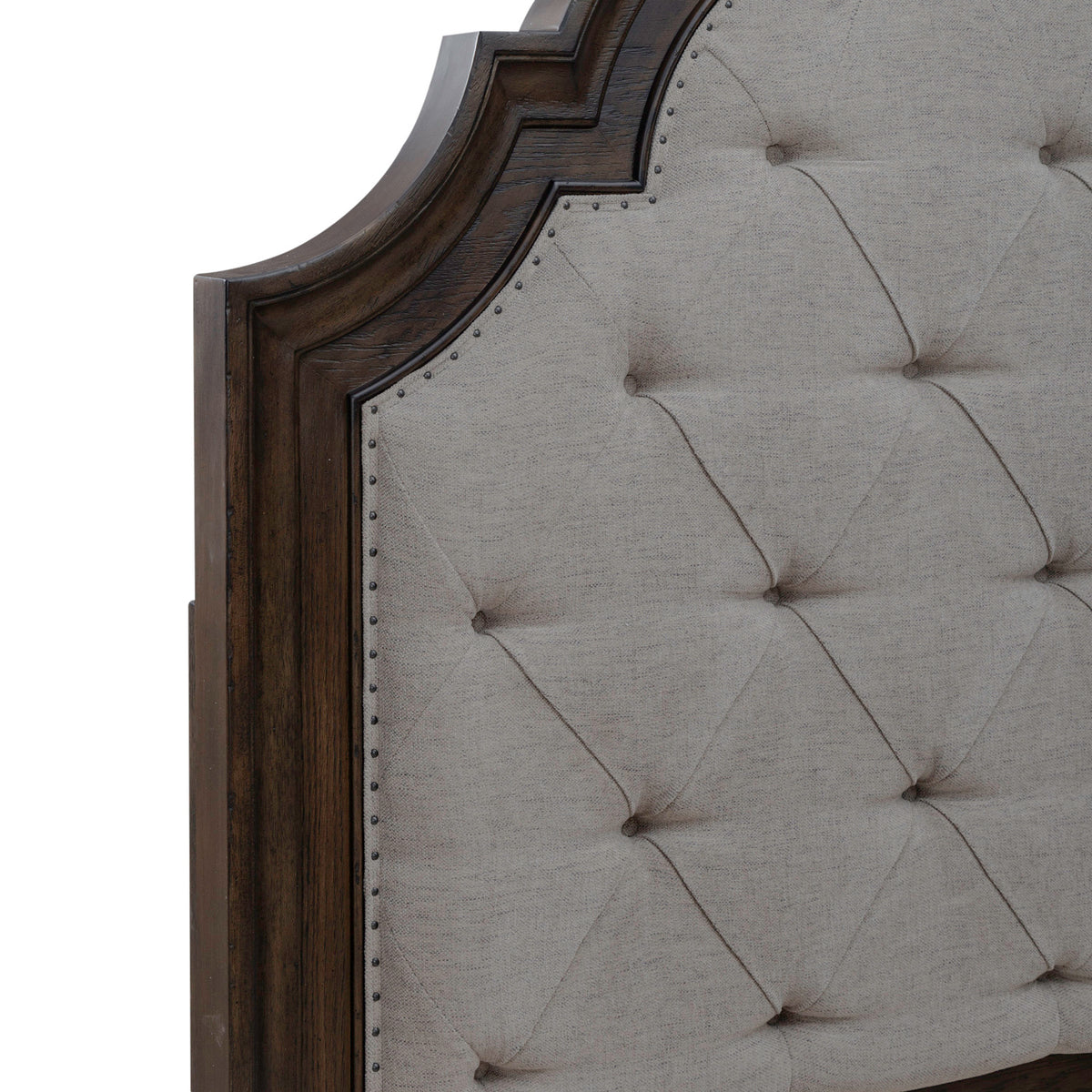 Paradise Valley Queen Uph Arched Panel Headboard