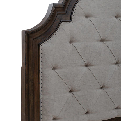 Paradise Valley Queen Uph Arched Panel Headboard