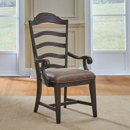 Paradise Valley Uph Ladder Back Arm Chair (RTA)