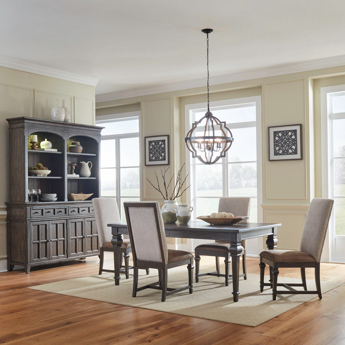 Paradise Valley Opt 5 Piece Rectangular Table Set