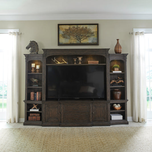 Paradise Valley Entertainment Center with Piers