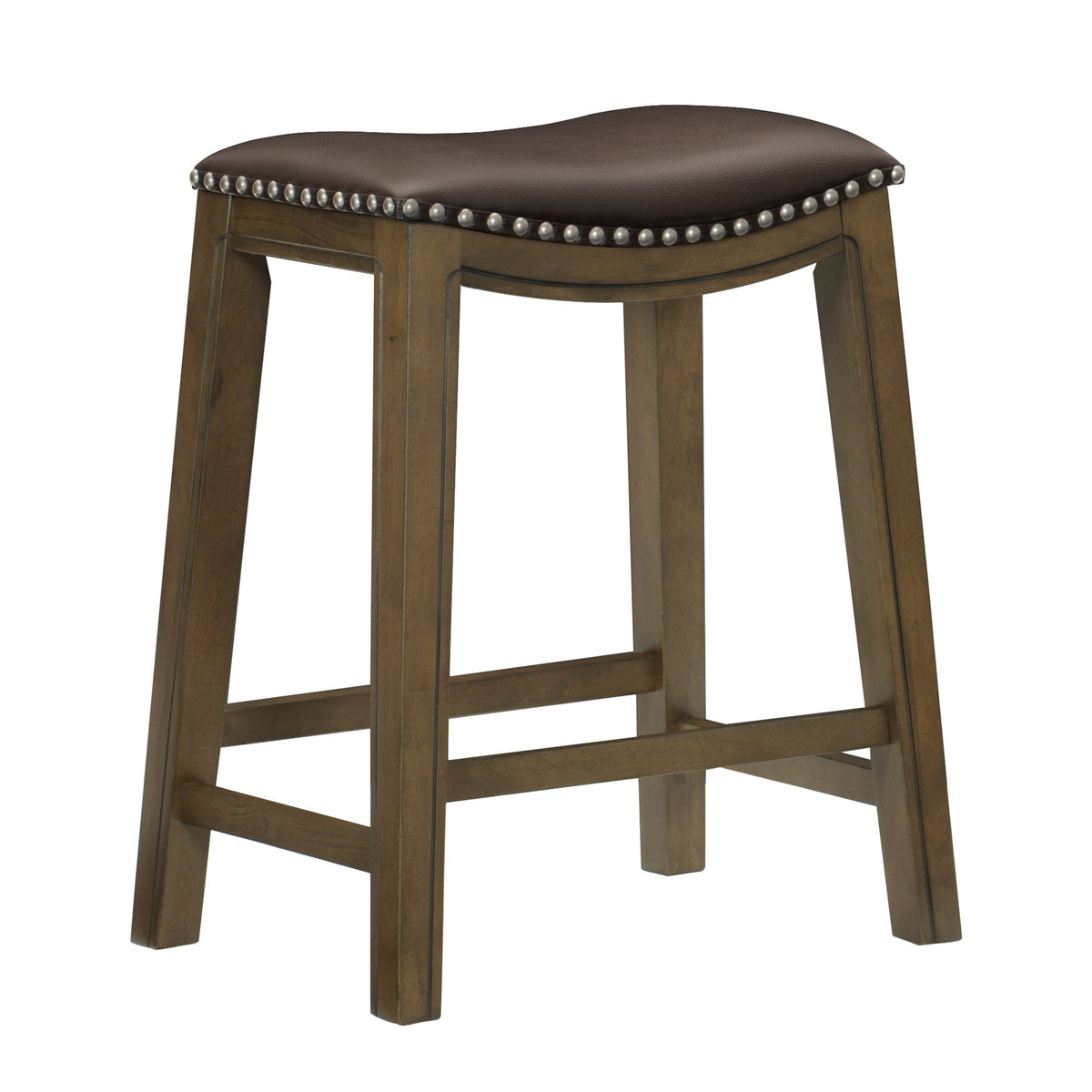 Ordway 24" Counter Height Stool, Brown, 3A
