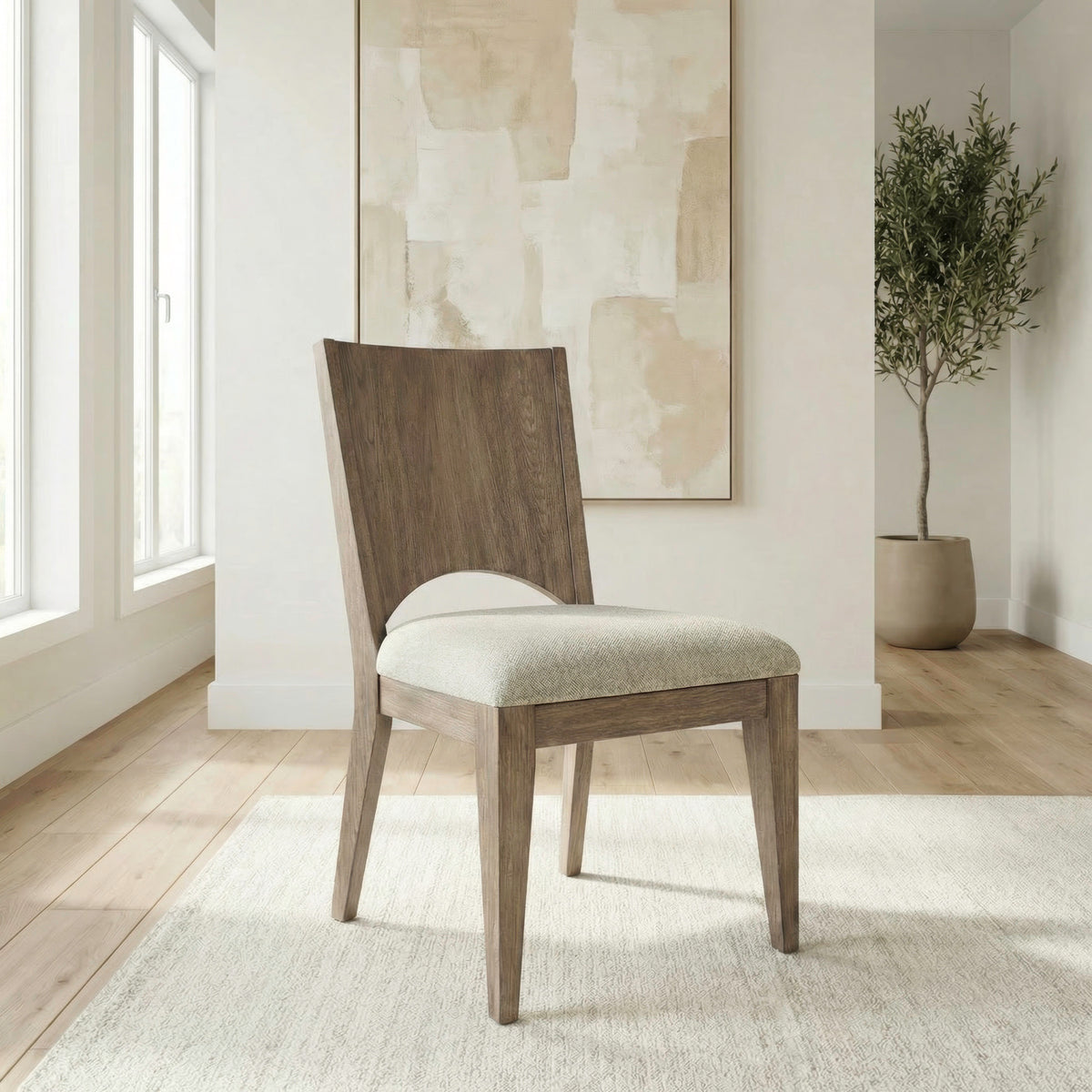 South Bend Panel Back Side Chair (RTA)