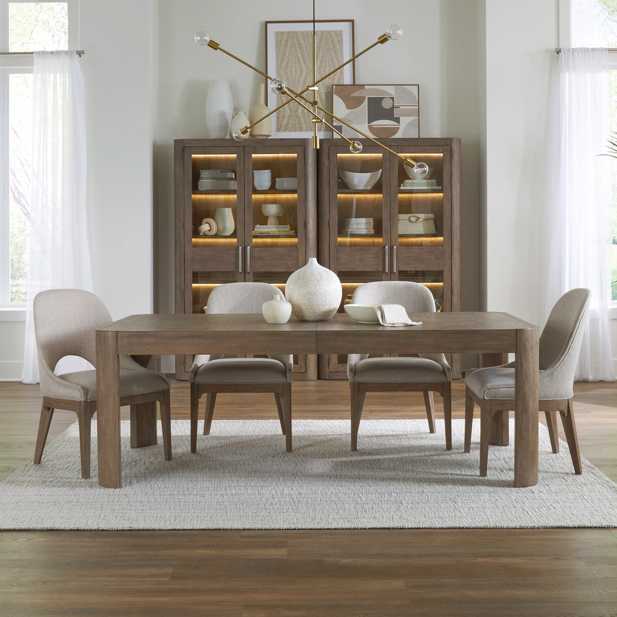 South Bend 5 Piece Rectangular Table Set