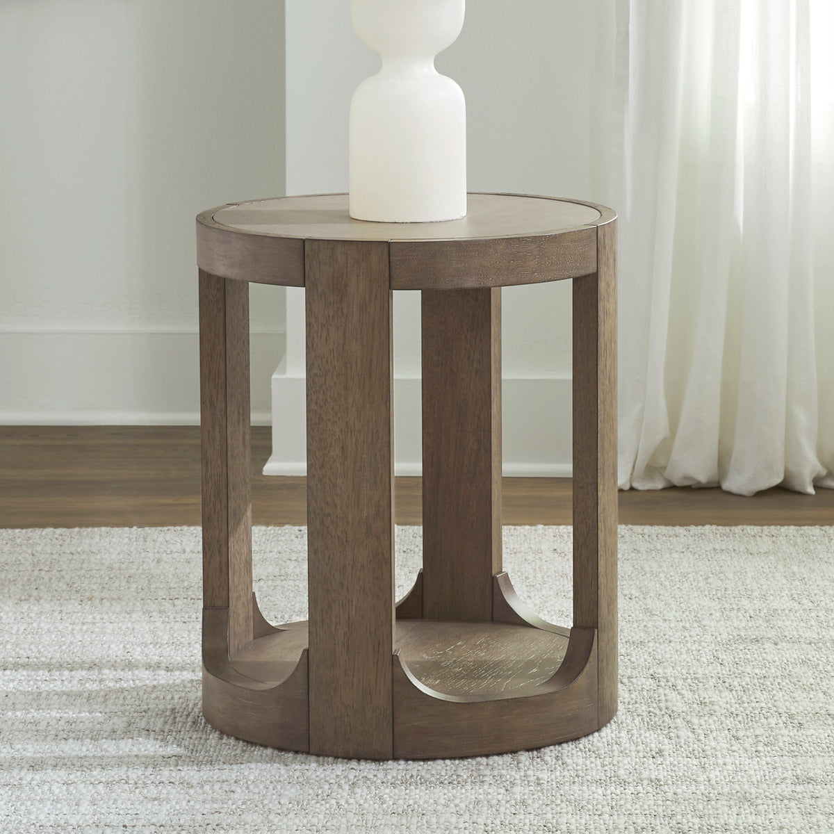 South Bend Round Chairside Table