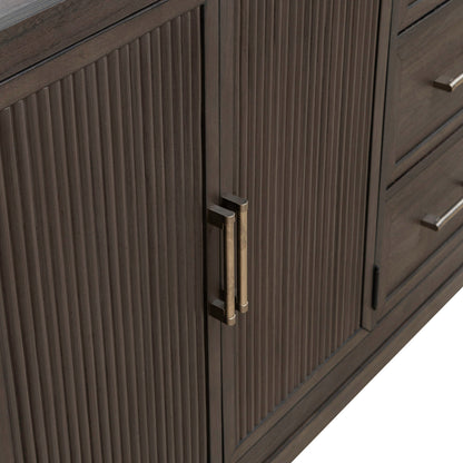 Modern Edge Dresser & Mirror