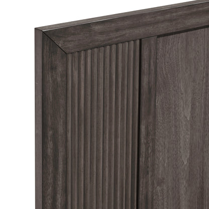 Modern Edge Full Panel Bed