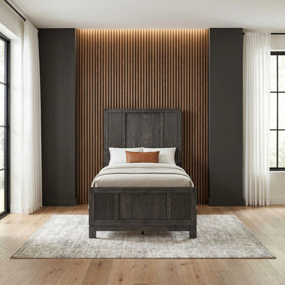 Modern Edge Full Panel Bed