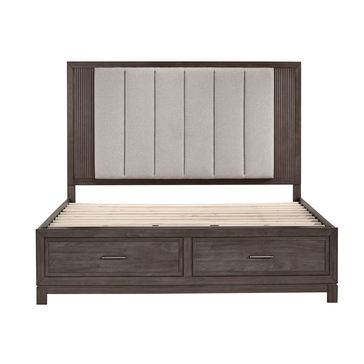 Modern Edge Queen Storage Bed