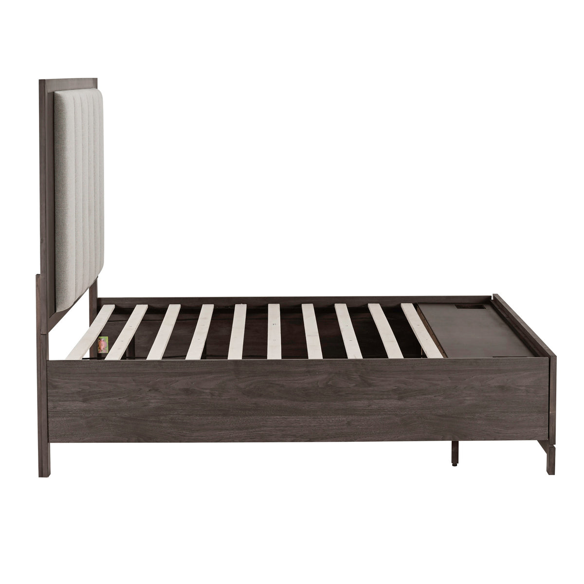 Modern Edge Queen Storage Bed