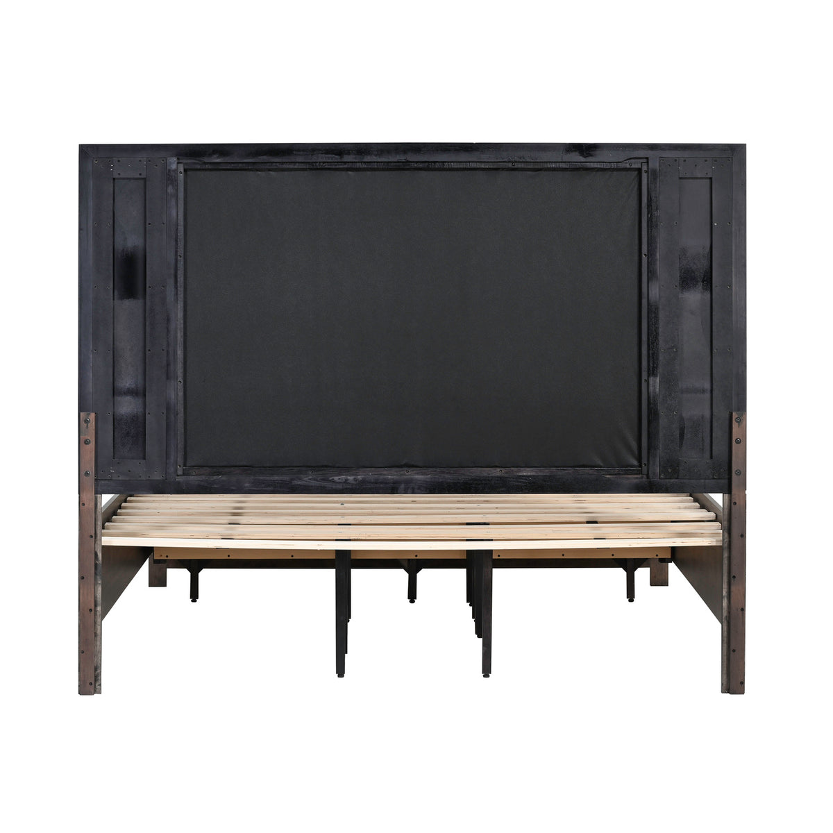 Modern Edge Queen Storage Bed