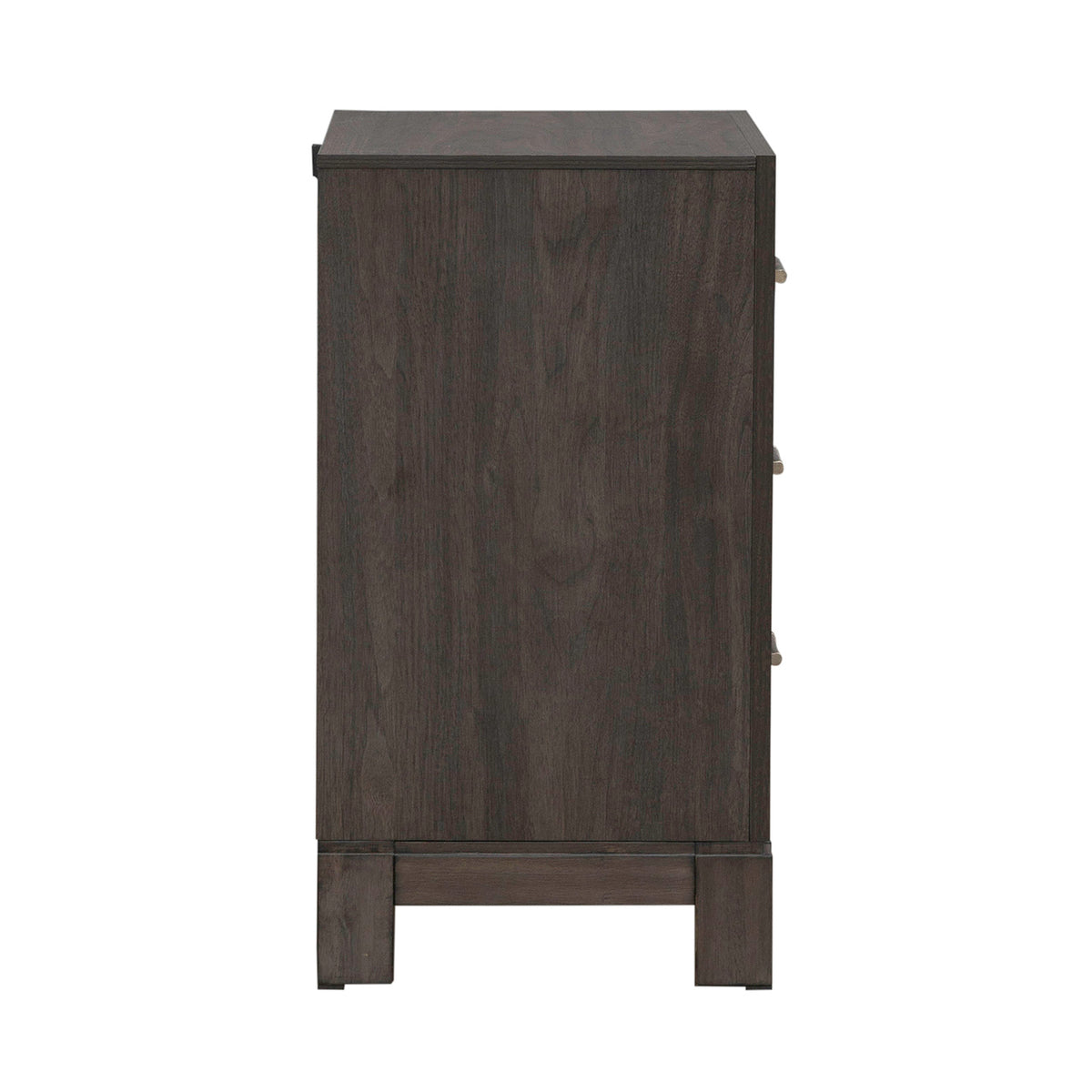 Modern Edge Nightstand w/ Charging Station