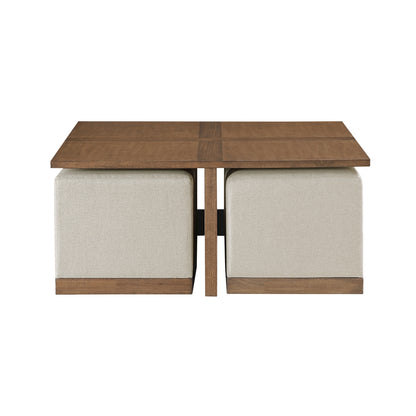 Sienna Cocktail Table - Light gray