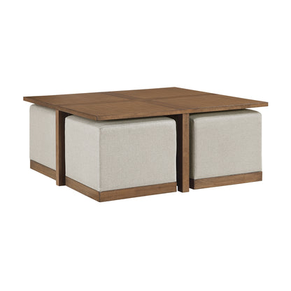 Sienna Cocktail Table - Light gray
