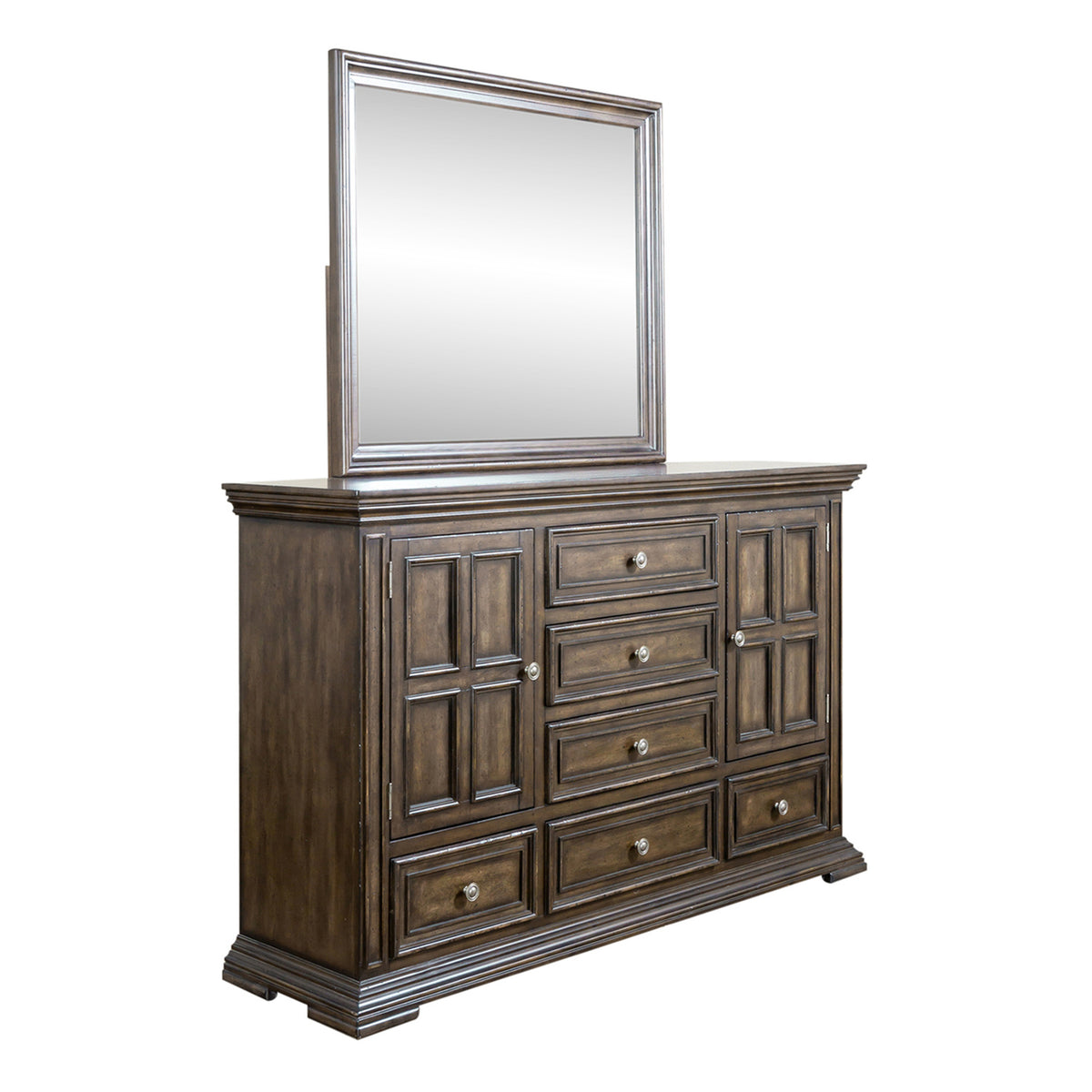 Big Valley Dresser & Mirror Bedroom Set (361-BR-DM)
