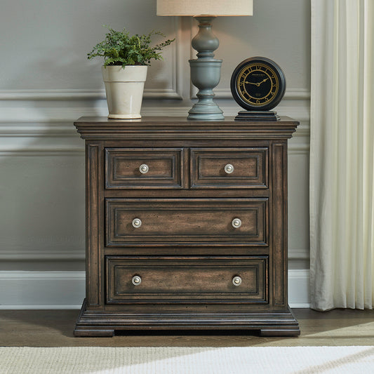 Big Valley Bedside Chest w/ Charging Station