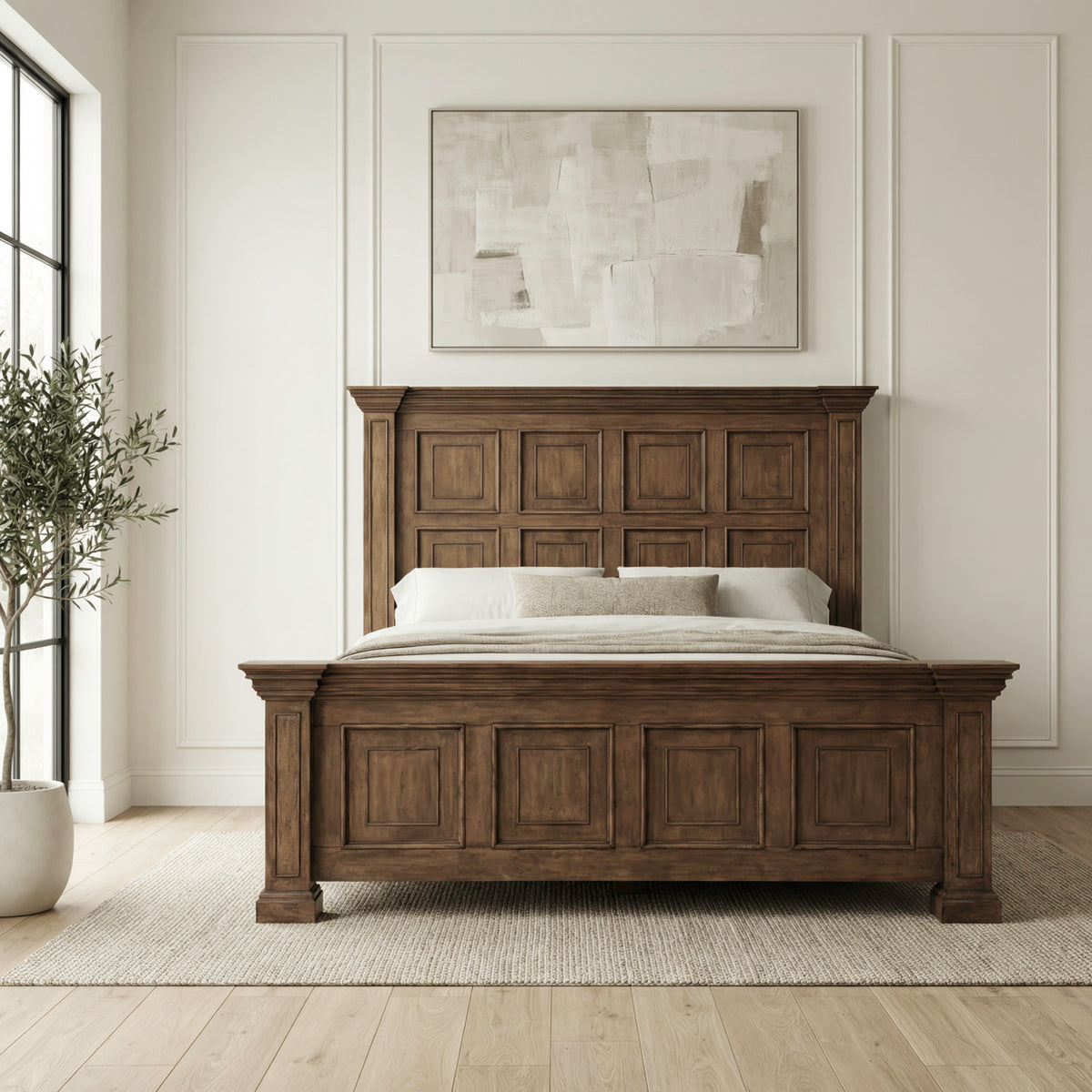 Big Valley Queen Panel Bed