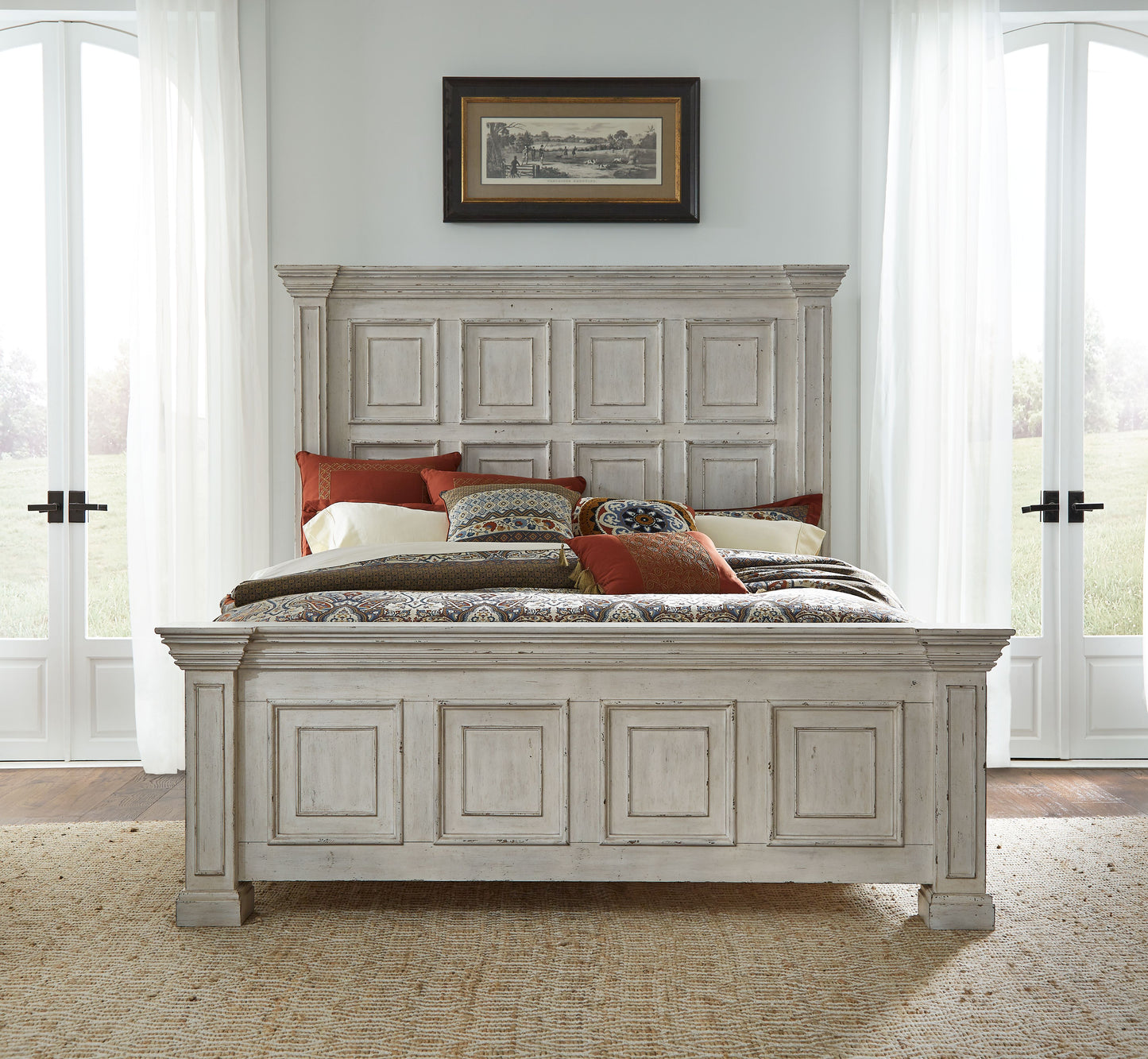 Big Valley King Panel Bed (361W-BR-KPB)
