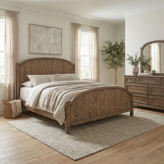 Homestead Haven Queen Poster Bed, Dresser & Mirror