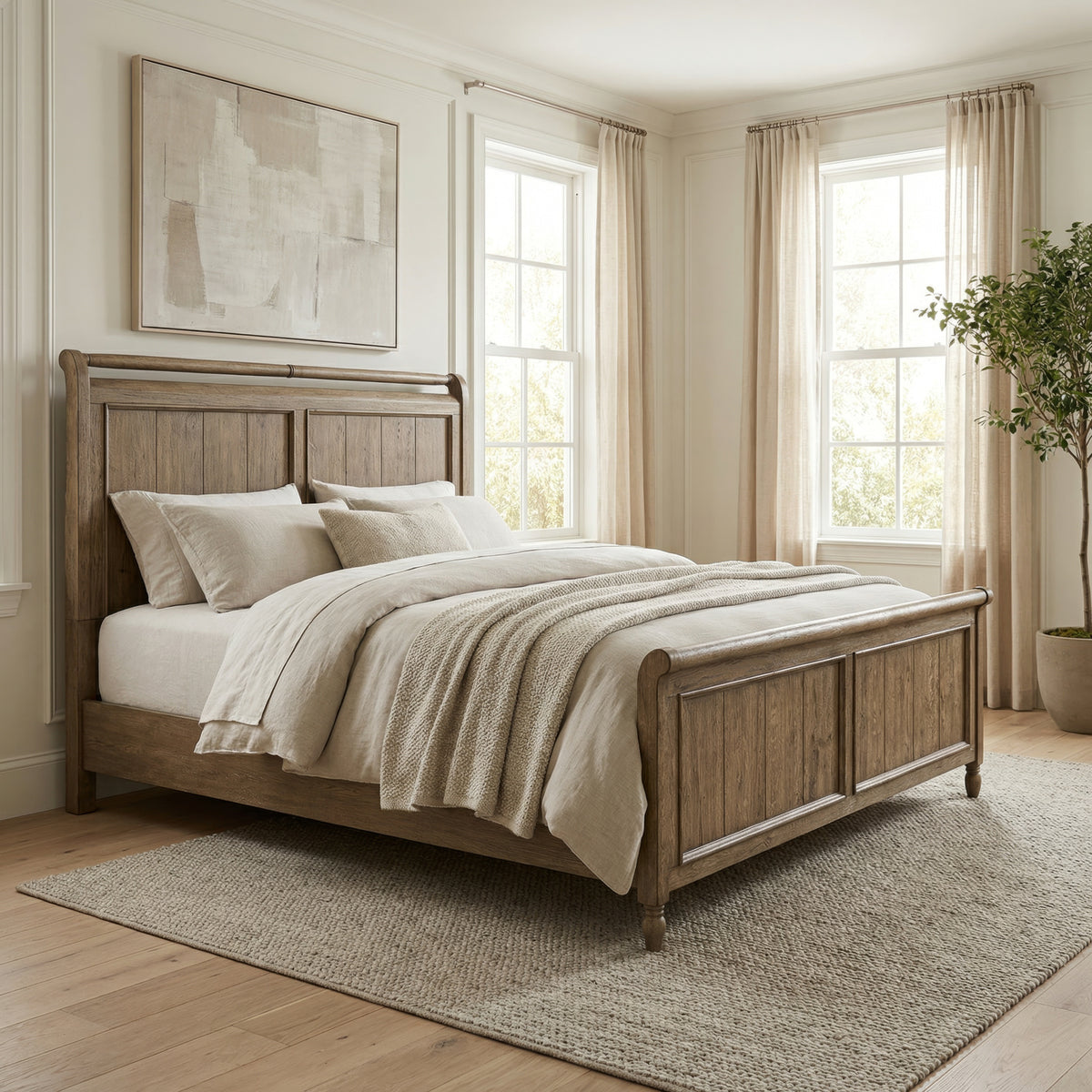 Homestead Haven Queen Sleigh Bed