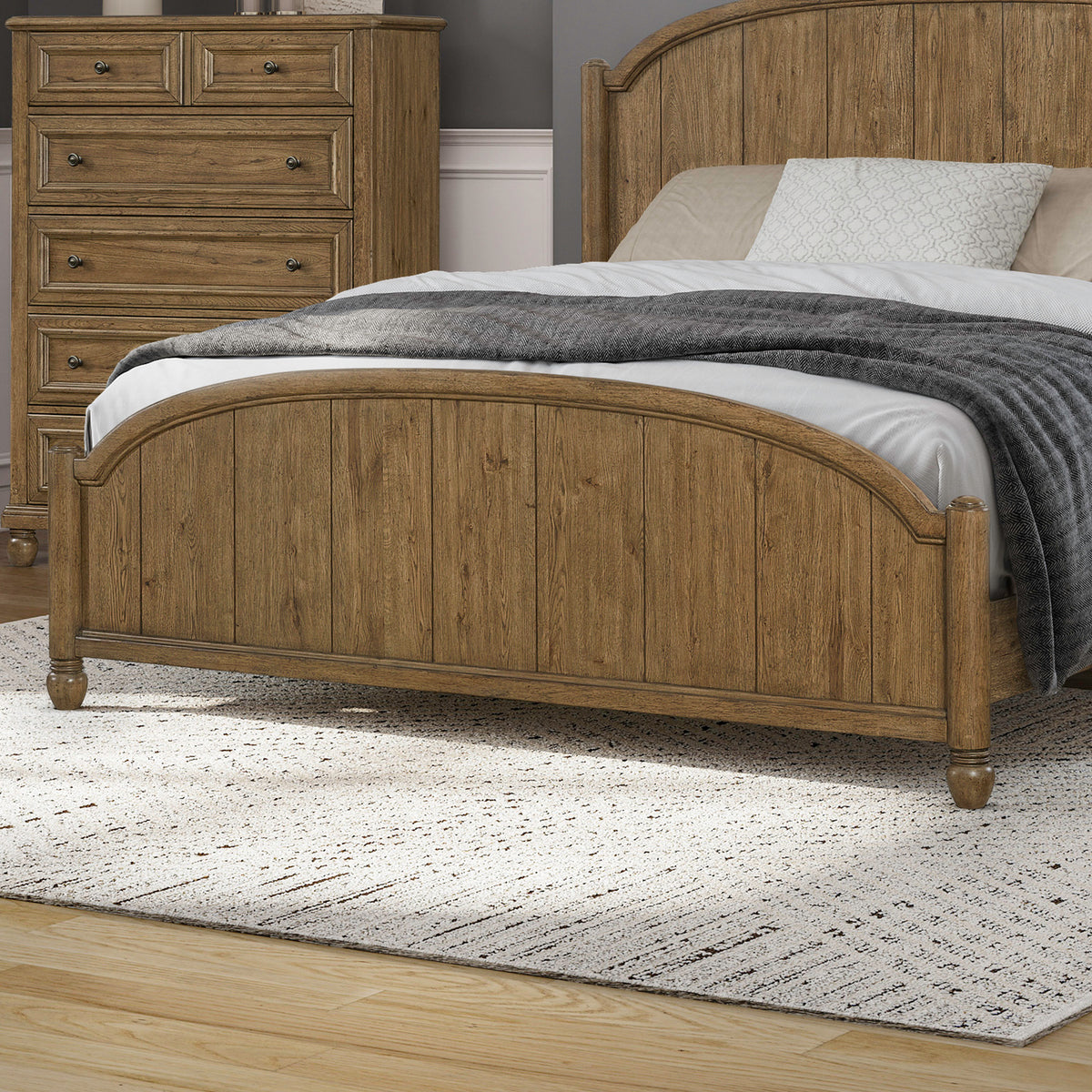 Homestead Haven King Low Post Footboard