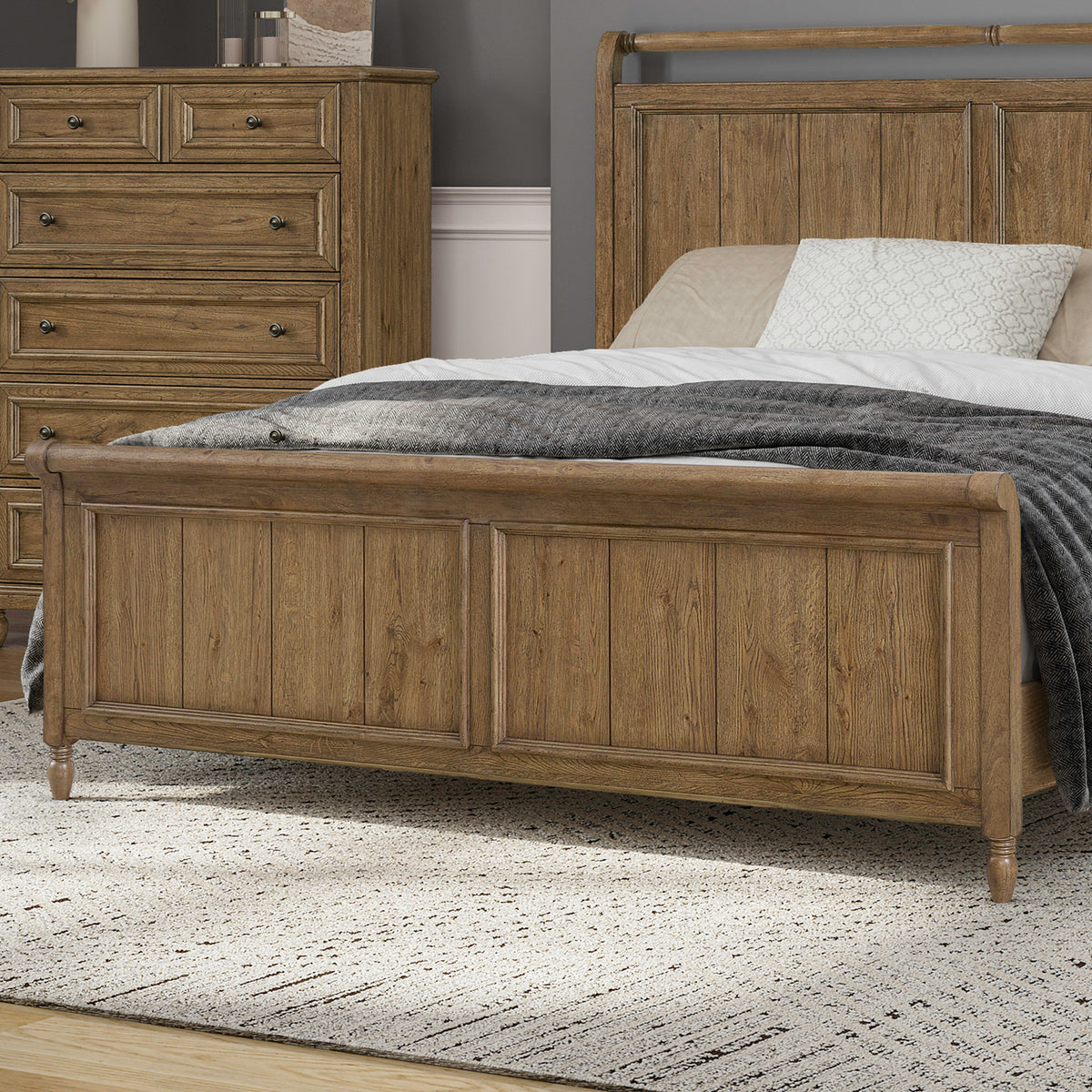 Homestead Haven King Sleigh Footboard