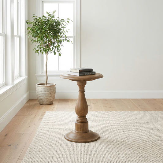 Homestead Haven Round Chairside Table