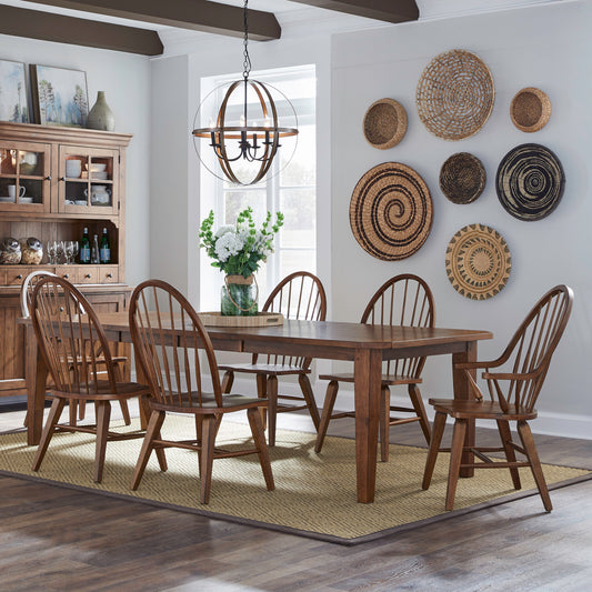 Hearthstone Ridge 7 Piece Rectangular Table Set
