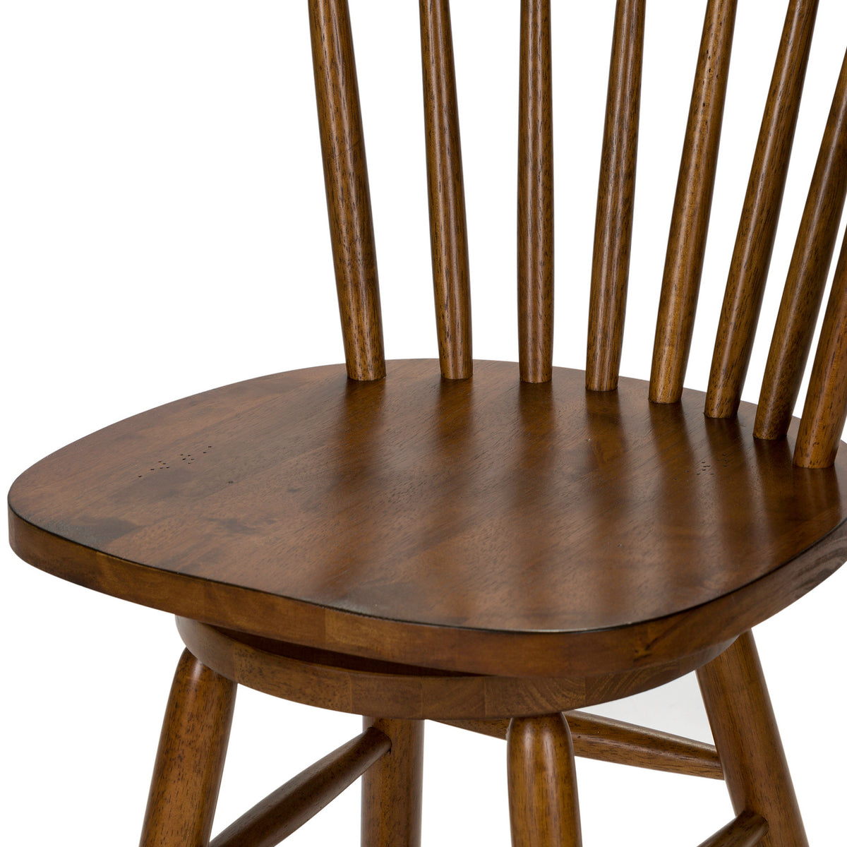 Creations 24 Inch Swivel Counter Chair - Tobacco (RTA)